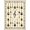 Black Ivory Gold, Pattern 5, variant on ODIKA Music Cd Circle Round Note Treble Clef Acoustic Guitar Piano Motif for Home Office, Gaming Room, Under Desk, Non-Slip Chair-Friendly