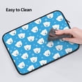 thumbnail image 5 of Pofeuu Cute Polar Bear Print Laptop Carrying Case,13-15-Inch Laptop and Tablet, Sleek Design, Durable and Water-Repellent Fabric, Business Casual or School-13 inch, 5 of 8