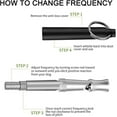 thumbnail image 4 of Dog Whistle, 2 PACK Ultrasonic Dog Whistle to Stop Barking Neighbors Dog, Professional Recall Dog Training Whistles, Adjustable Ultrasonic Silent Dog Whistle to Stop Barking Control Devices, Lanyard, 4 of 5