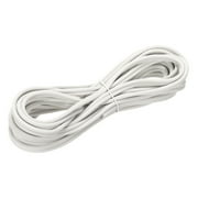 Uxcell 15M/49.21Ft Silicone Window Screen Spline Sealing Strip, 5.5mm OD White