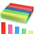 thumbnail image 1 of Ruler Zonon de plástico, flexible, recto, 6 pulgadas/15 cm, 100 unidades, 1 of 6
