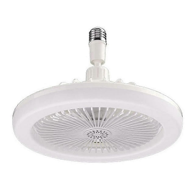 Ceiling Fans With Remote Control And Light Lamp Fan E27 Converter Base Smart Silent Ceiling Fans For Bedroom Living Room