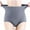 Gray, variant on Aoochasliy Ladies Underwear Briefs Panties Seamless Flower Print High-waist Lace Intimates