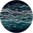 thumbnail image 6 of Momeni Abstract Modern Area Rugs, Blue, 6 of 6