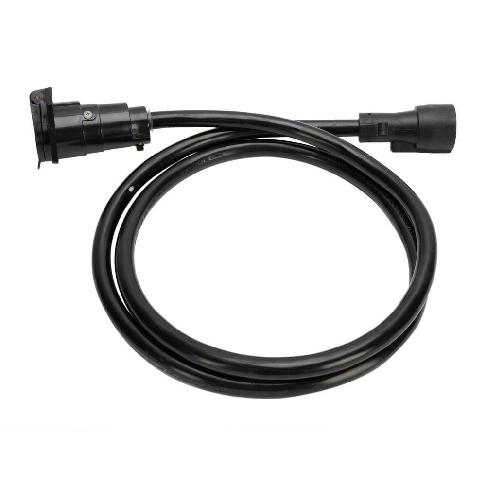 7Way Trailer Wiring Extension Cord Wire 4 Ft Pin Connector Plug For RV