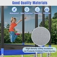 thumbnail image 6 of Noble House 16FT Outdoor Trampoline for Kids with Safety Net, Basketball Hoop and Ladder, Blue Metal Frame, 6 of 9