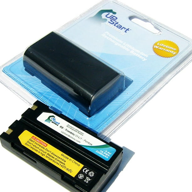 2x Pack - Trimble 46607 Battery - Remplacement pour Trimble GPS Battery (2200mAh, 7.4V, Lithium-Ion)