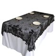 thumbnail image 3 of Halloween Tablecloth Black Spider Web Lace Skull Pumpkin Decoration Tablecloth, 3 of 5