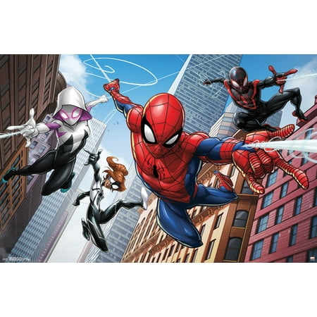 Trends International Spider-Man Web Heroes Wall Poster 22.375