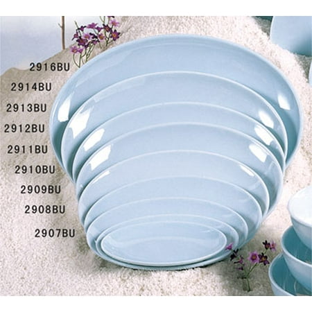 

Thunder Group 2909 Blue Jade Melamine Platter 9-1/4