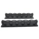 thumbnail image 2 of Soporte de caña de pescar horizontal Soporte de caña de pescar Soporte de pared modular para pesca en garaje Herramienta de almacenamiento de 6 cañas, 2 of 5