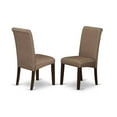 thumbnail image 3 of East West Furniture Norden 5-piece Wood Dining Set in Mahogany/Brown, 3 of 5