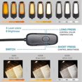 thumbnail image 3 of Book Reading Light, Rechargeable Led Reading Light, 3 Brightness Modes x 3 Colors (White/Warm/Warm White), 360 Flexible Neck, Reading Light for Readin, 3 of 4