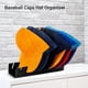 thumbnail image 3 of Organizador 2 Uds Gorras De Béisbol Organizador Plástico Sombrero Exhibición Soporte De Almacenamiento Soporte Rectangular Negro, 3 of 7