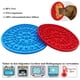 thumbnail image 4 of Alfombrilla antifugas para lamer perros con succión superpotente, alfombrilla de escape para gatos y perros para alimentación lenta, juguetes de distracción, alfombrilla de escape, 4 of 5