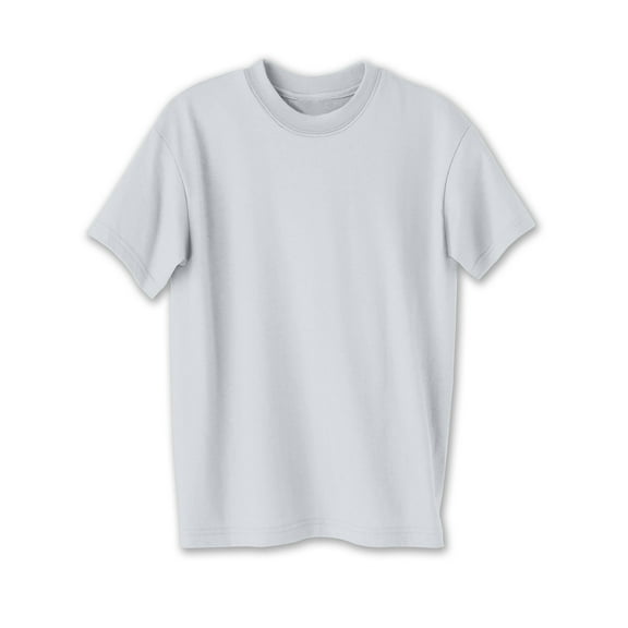 Hanes Boys Short Sleeve Tee T-Shirt Crewneck 4-18 EcoSmart Soft Comfortblend