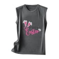 thumbnail image 1 of Tops con estampado de Pascua sin mangas con cuello redondo a la moda para mujer Fridja qr3381, 1 of 3