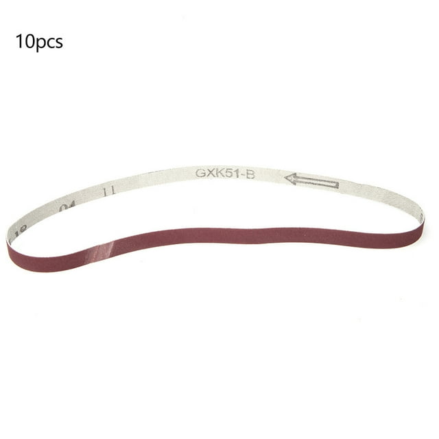 Sander Parts,10PCS Sanding Belt Aluminium Belt Sander Grinding Tool Professional Grade