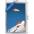 thumbnail image 3 of NFL Denver Broncos - S. Preston Mascot Miles 20 Wall Poster, 14.725" x 22.375", Framed, 3 of 3