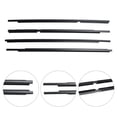 thumbnail image 3 of Outer Door Glass Weatherstrip Molding For Toyota Yaris Vitz 2005-2010 (4pcs), 3 of 13