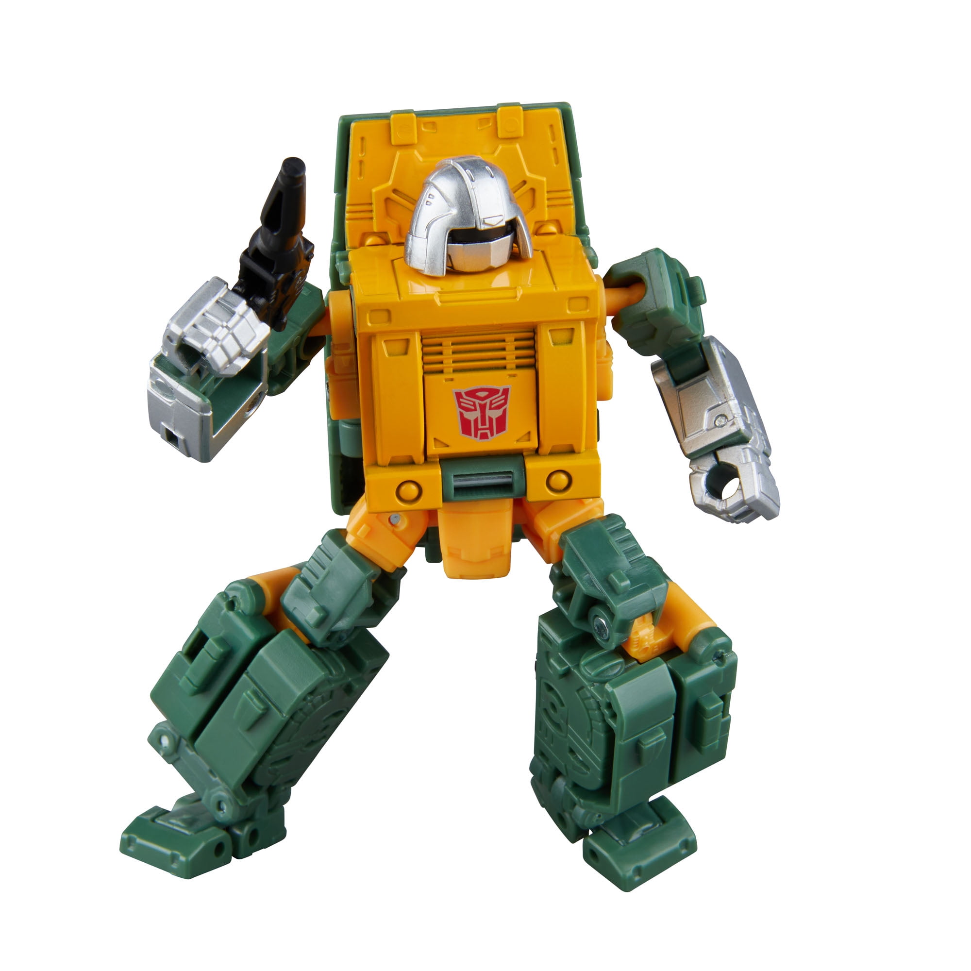 Transformers Toys Autobot Brawn Retro G1-Inspired 5"" Action Figure, Boys and Girls, 8 and up