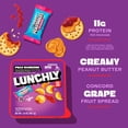 thumbnail image 3 of LUNCHLY PB&J Dunkers Snack Kit with Feastables Milk Chocolate Bar, 11g Protein, Refrigerated, 1 Snack Kit, 3 of 5