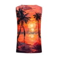 thumbnail image 5 of Zynviq Tank Top for Ladies Sleeveless Comfy V Neck Tropical Hawaiian Printed Tank Tops Summer Tops for Women Trendy 5XL, 5 of 5