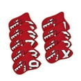 thumbnail image 4 of 9Pcs Golf Club Head Covers Fit Most Irons for Women Men Golf Iron Covers Set Red, 4 of 8
