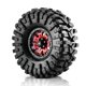 thumbnail image 3 of Neumós de control de control remoto neumática de automóvil de goma 1.9 pulgadas 120x45 mm 4pcs reemplazo para trax4 rc4wd d90 scx10 90046 ii iii rojo 1/10 remoleta, 3 of 7