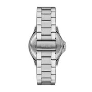 Relic by Fossil Mens Derick Three-Hand Silver Alloy Watch