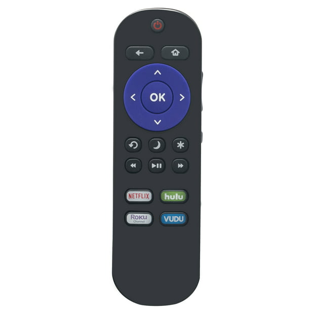 New Remote Control For Hisense Roku Tv 40h4030f 60r5800e 32h4030f 32h4f 32h4030f 43h4030f With Netflix Hulu Roku Channel Vudu Keys - Walmartcom