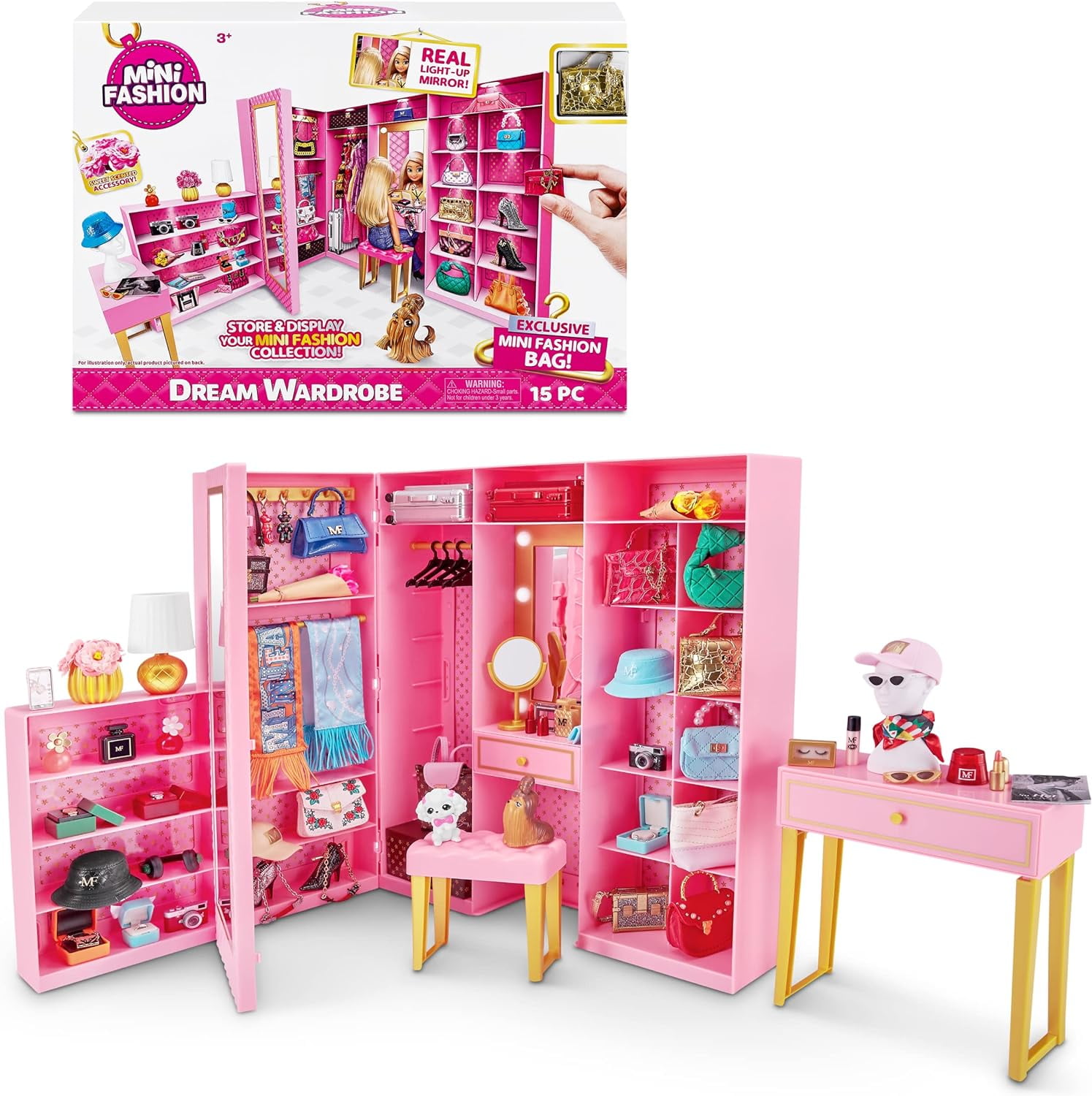 5 Surprise Mini Fashion Dream Wardrobe Playset
