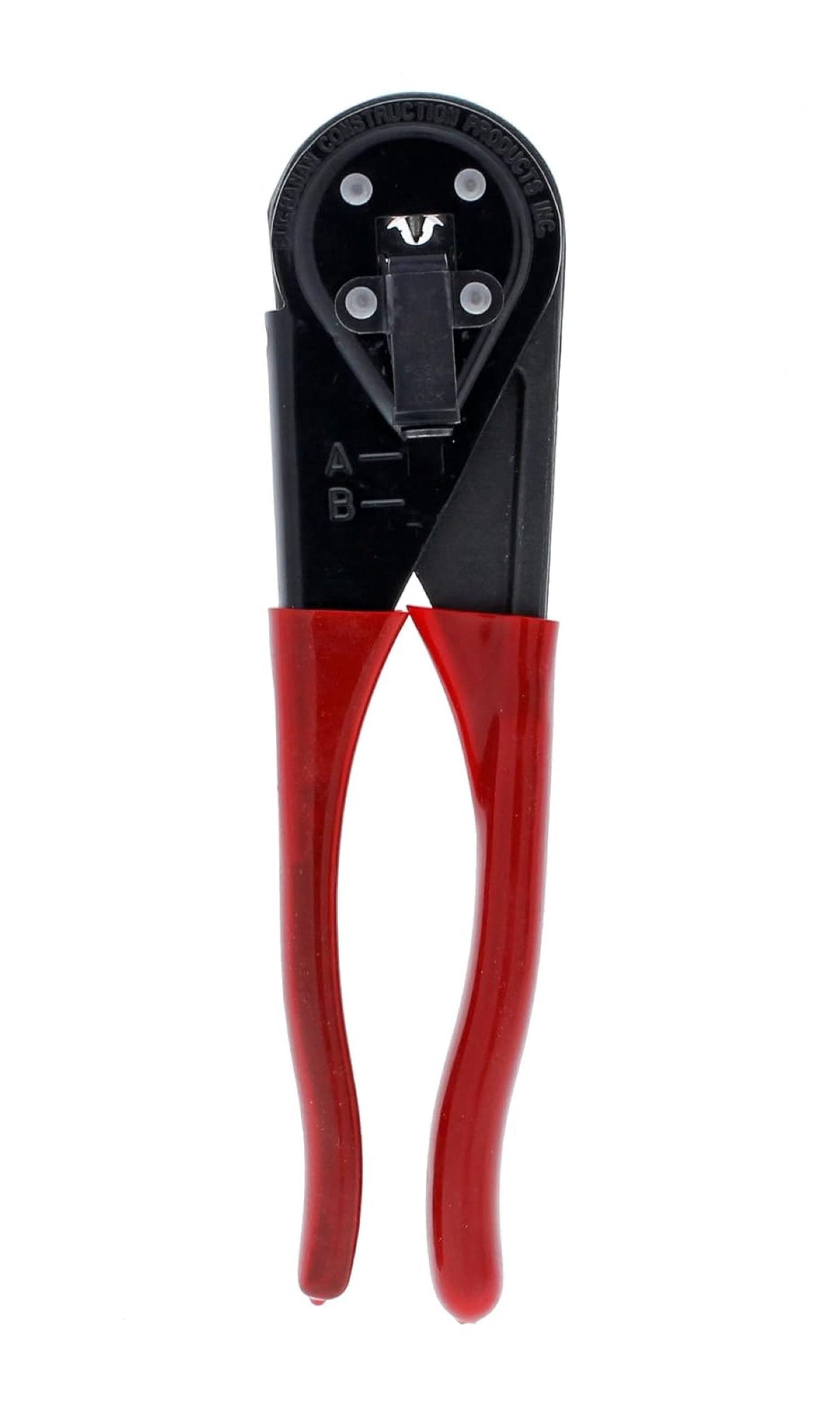 INDUSTRIES INC. C24 Four-Way Crimp Tool – Spring Loaded, Fingertip Adjustment Wire Crimper for Two Connector Sizes