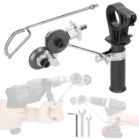 Electric Drill Refitting Plate Cutter 0.8-2mm Metal Iron Tin Plate Quick Cutting Tool Labor-Saving Impact Drill Auxiliary Cutter Accessory Retrofit Shears