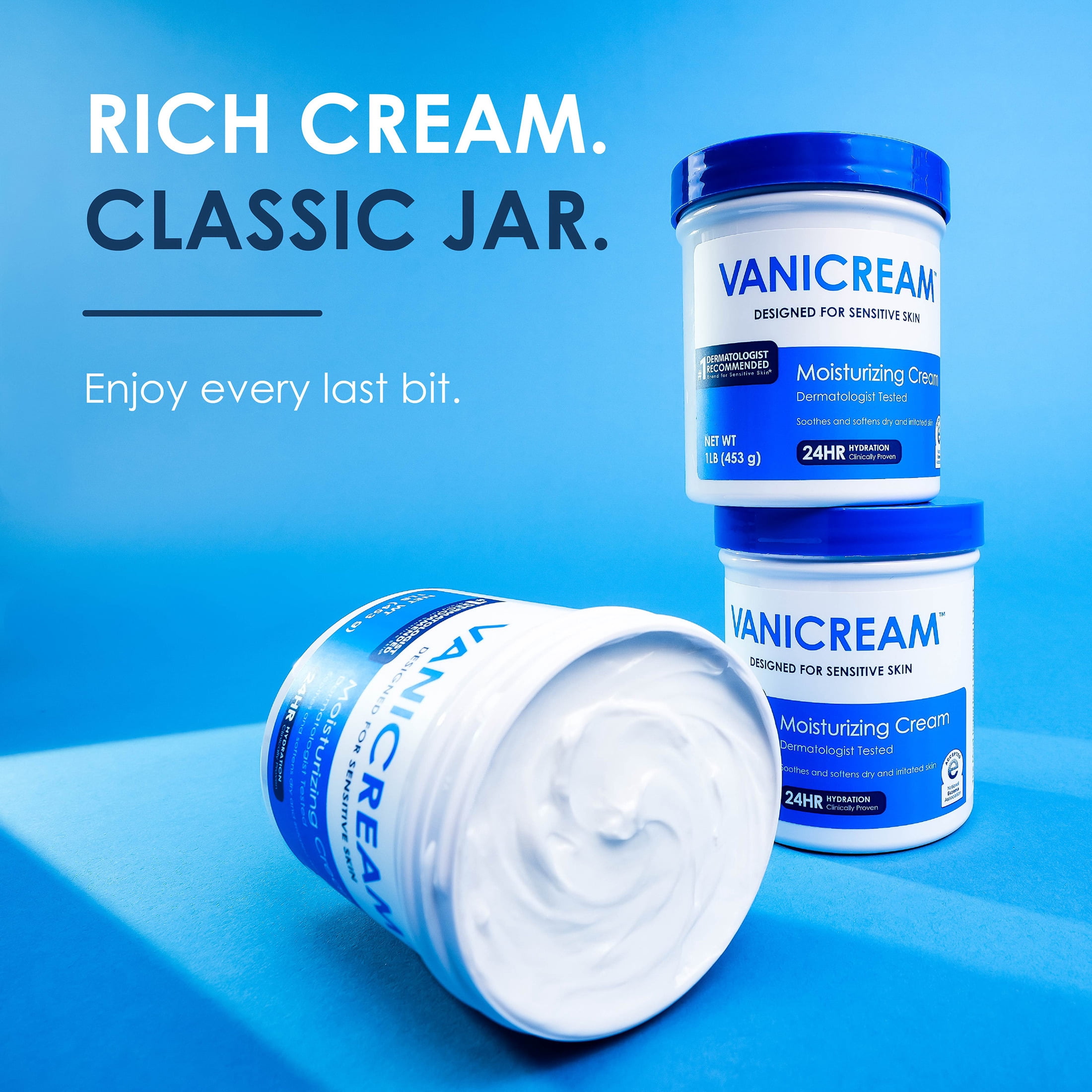 Vanicream Moisturizing Skin Cream, Gentle Relief for Sensitive