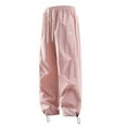 thumbnail image 1 of Zszcpp High Waisted Pants Men'S Straight Leg Sweat Plain Baggy Wide Leg Woven Long Basic Style Trousers Casual Trouser, 1 of 7