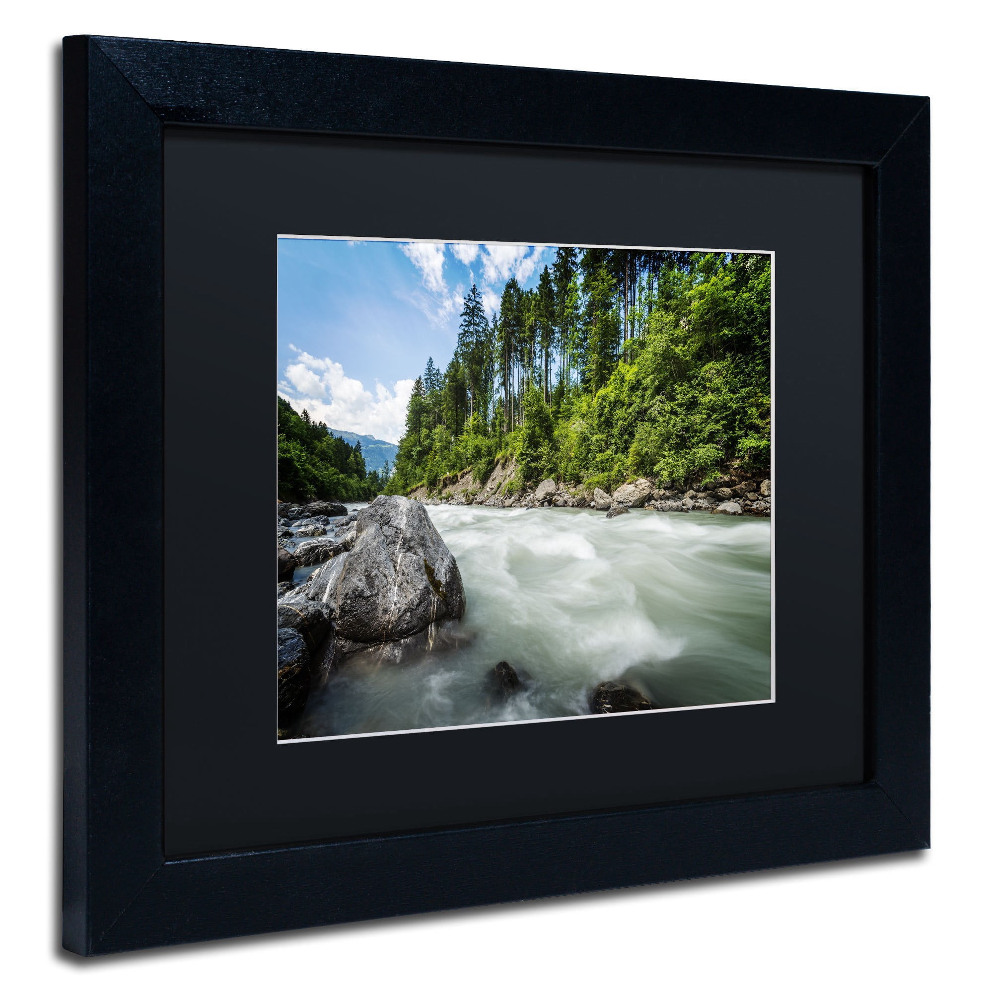 Trademark Fine Art "Endless..." Canvas Art by Philippe Sainte-Laudy, Black Matte, Black Frame