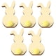 thumbnail image 2 of 5 piezas de madera de conejo, decoraciones de Pascua, manualidades para álbum de recortes, regalos de aniversario, accesorios de cumpleaños, Kits de bricolaje para adultos JM01171 Inevent HA011604-06, 2 of 7