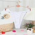 thumbnail image 3 of Gibobby Braguitas Slim Fit Mujeres Sheer Mesh Lace Sexy Womens Bragas T Pantalones Mujeres Tanga Mujeres（Blanco， M), 3 of 5