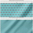 thumbnail image 2 of Soimoi Cotton Poplin Fabric Dot & Ogee Damask Print Fabric by The Yard 56 Inch Wide, 2 of 7