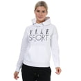 thumbnail image 3 of Women's Elle Sport Signature Hoody in White, 3 of 5