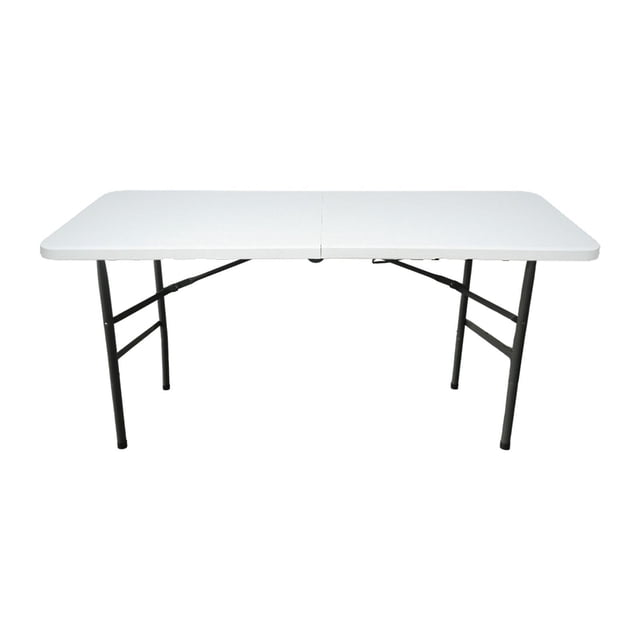 Lipstore Table à Manger Pliable, Robuste, Multifonction, Portable, Table de Camping, Pliante 122cmx60cmx74cm