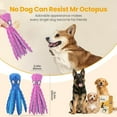 thumbnail image 3 of Octopus Dog Toys - No Stuffing Crinkle Plush for Aggressive Chewers, Interactive Puppy Teething Chew Toys to Keep Small Medium Large Breed Dogs Busy-2Pack, 3 of 9