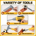 thumbnail image 4 of JoyStone Kids Tool Set 21PCS with Toy Drill, Pretend Construction Toys for Toddlers Boys Girls Ages 3-5, 4 of 10