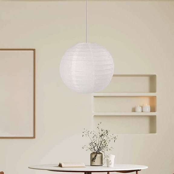 Mineart 1Pcs Colorful Paper Lantern, Hangable Decorative Lantern for Home Decoration, Party Balls, and Wedding Events, Durable Paper Material for Repeated Use During Holidays