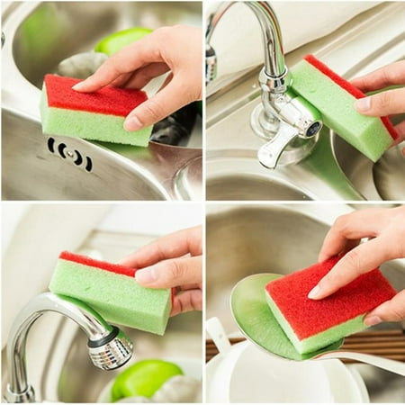 

Restoration Polish Cleaning Towels Rags Soap Sponge Wash Basin for Large Shower Brush Cleaning Stainless Spray Toilet Scrub Brush Nylon Scrub Brush for Stainless Steel Pans 10PCS