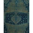thumbnail image 1 of Ahgly Company Indoor Rectangle Abstract Deep Teal Green Abstract Area Rugs, 6' x 9', 1 of 6
