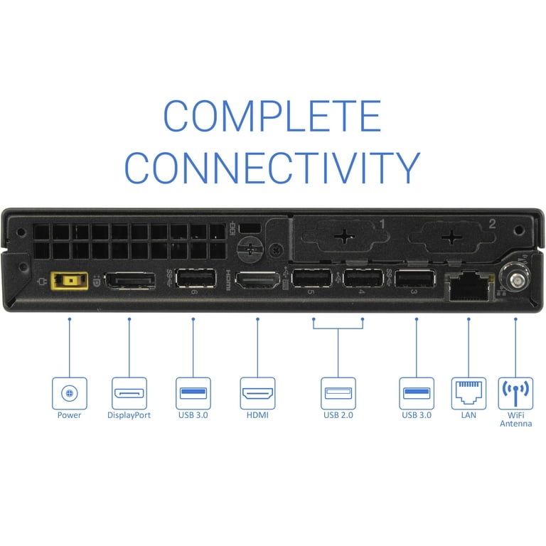 Lenovo ThinkCentre M630e Mini PC, Intel Core i5-8265U Upto 3.9GHz