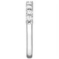thumbnail image 3 of Pompeii 1/2ct Diamond Wedding Ring Half Eternity Wedding Band 14K White Gold (I/J,I2), 3 of 3