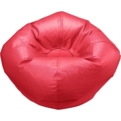 ACEssentials 96" Round Vinyl Matte Bean Bag, Available in Multiple